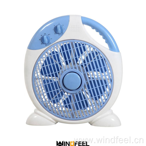 round 12inch electric table box fan with timer